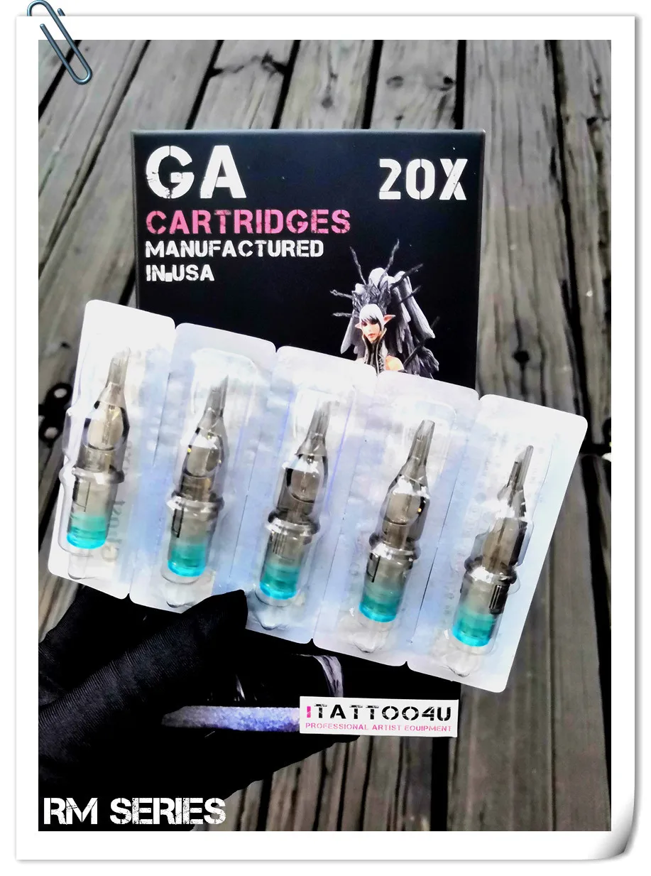 Тату картридж одноразовый полуперманентный для тату машинки 5M1/7M1/9M1/11M1/13M1/15M1 10