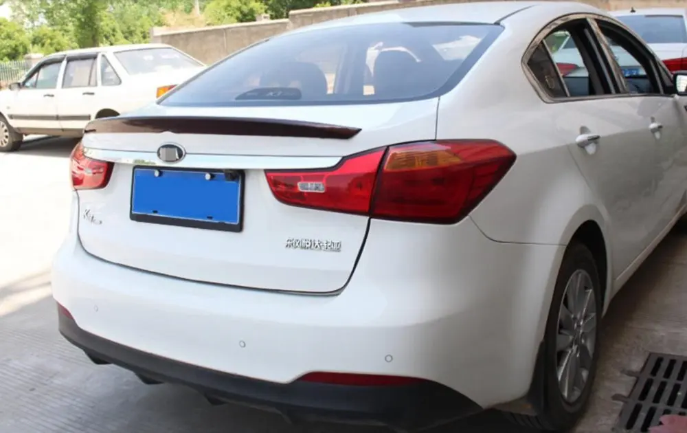 

Неокрашенный задний спойлер RQXR из АБС-пластика для kia K3 2012-15