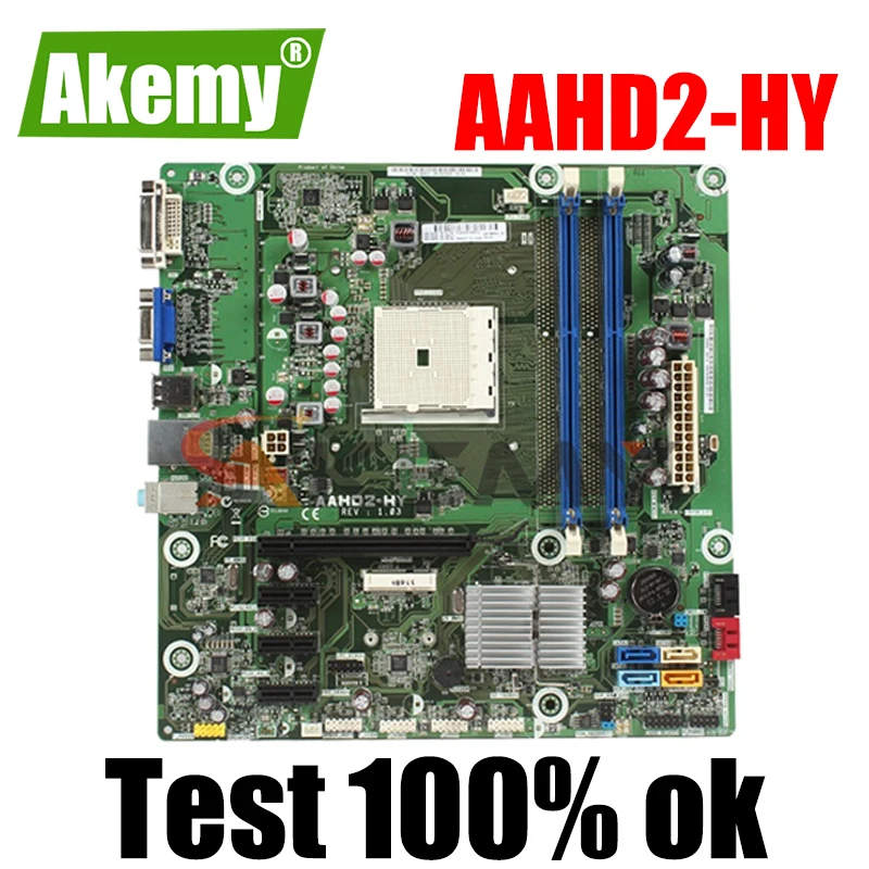 Akemy оригинал для HP A55 AAHD2 HY FM1 рабочего Материнская плата 660155 001 аккумулятор большой