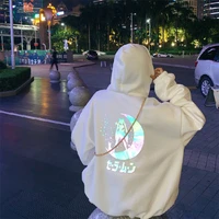 korean ulzzang hoodies sweatshirt women harajuku hoodie japanese kawaii clothing aesthetic moon and cat japan style streetwear