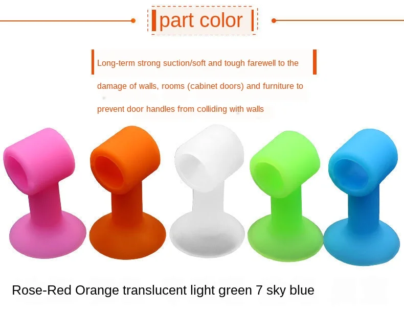 1 шт. многоразовый амортизирующий гель клейкий протектор для двери|Дверные