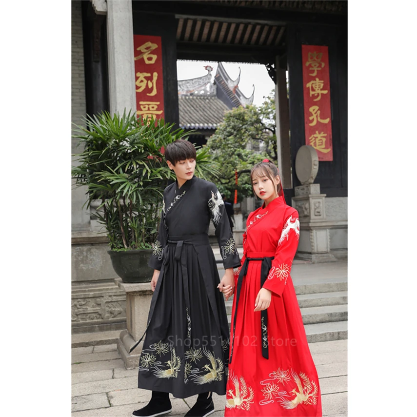 Кимоно для мужчин и женщин традиционное в японском стиле юката хаори с вышивкой