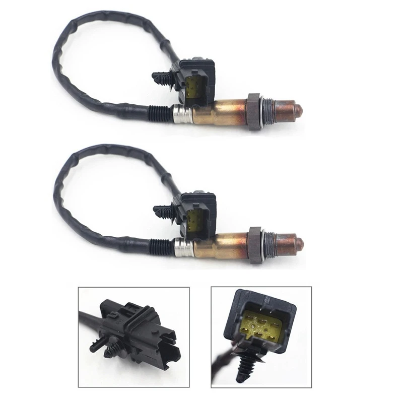 

2 Pcs Oxygen O2 Sensor Air Fuel Ratia Oxygen Sensor for Nissan Altima 2.5L 3.5L Titan 5.6L 2004 2005 2006 0258007206
