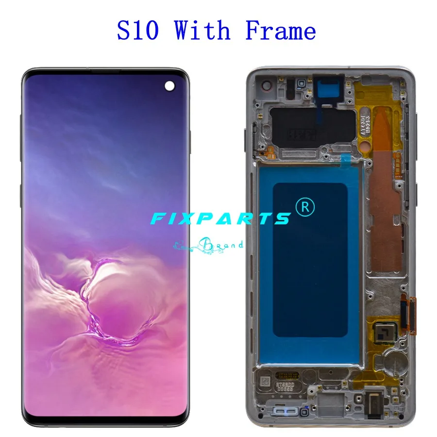 Для SAMSUNG GALAXY S10 G973 S20 G980 Plus G975 G985 Ultra G988 Note 10 N970 ЖК дисплей сенсорный экран с