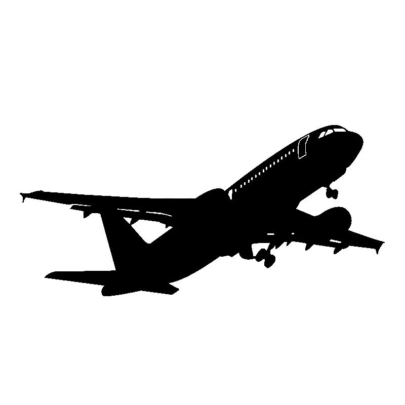 

Car Sticker Extraordinary Bright Flight Plane Is about To Take Off Clear New Tide Pattern Exterior Accessories Vinyl Decals
