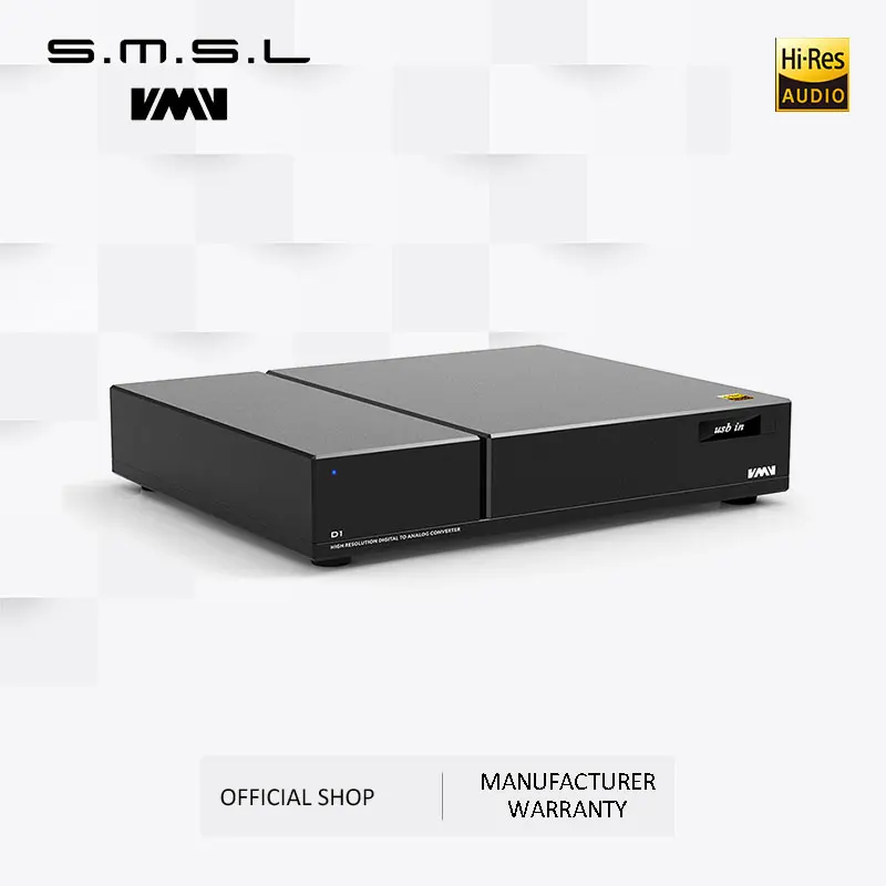 SMSL VMV D1 высококлассные чипы с чистым ЦАП 2* ES9038 PRO Hi-end PCM768 DSD512 XMOS поддержка оптического коаксиального USB вход RCA XLR выход