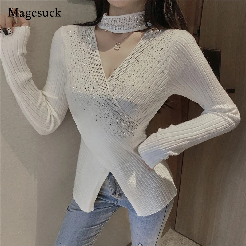 

Женская блузка с V-образным вырезом, V-образным вырезом