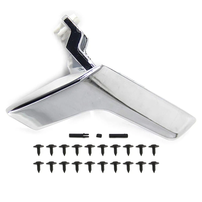 

Interior Door Handle Repair Kit Right for Mercedes-Benz X204 GLK-Class W204 C-Class Plastic Shiny Silver 2047202663