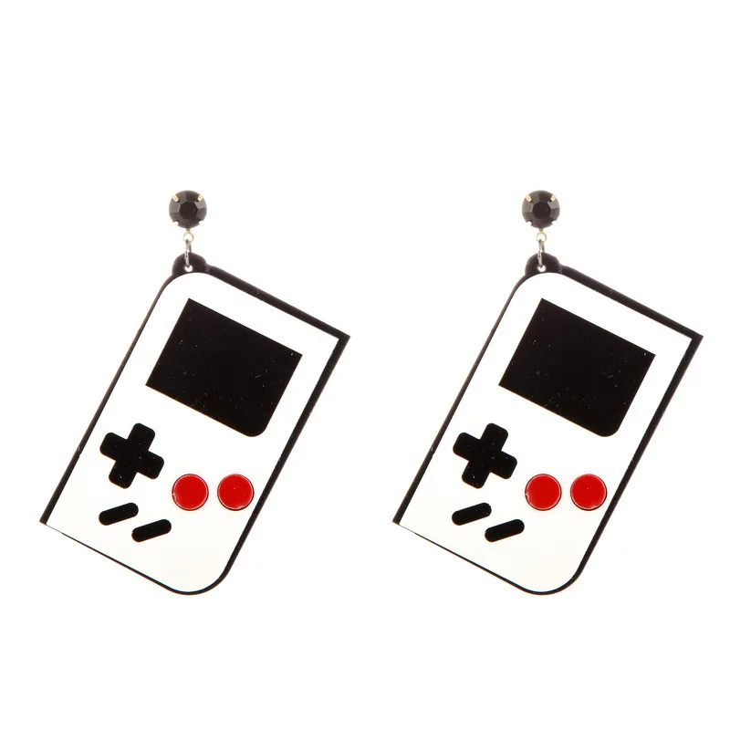

2021 New Game Console Drop Earring Acrylic Color Earrings Epoxy Earring Target Jewelry Gifts