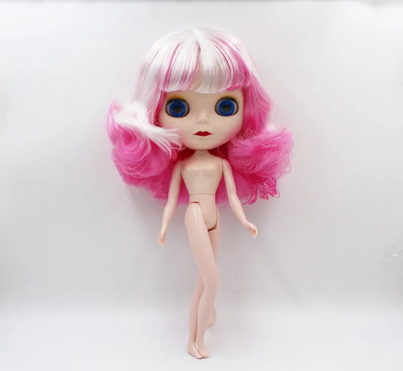 Free Shipping colorful RBL-916 DIY Blyth doll fashion hair 4 big eyes man body 1/6 BJD special price boy toy girl birthday gift | Игрушки и