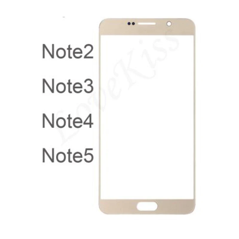 Для samsung Galaxy Note 1 2 3 4 5 Note4 Note5 сенсорный экран сенсор Передняя панель дигитайзер стекло TP Замена
