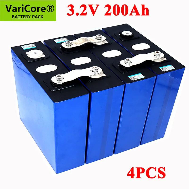 VariCore 4pcs 3.2v 310Ah 280Ah 240Ah 105Ah Lifepo4 Rechargeable Battery Lithium Iron Phosphate Solar Cell 12v 24v 36v Tax Free |