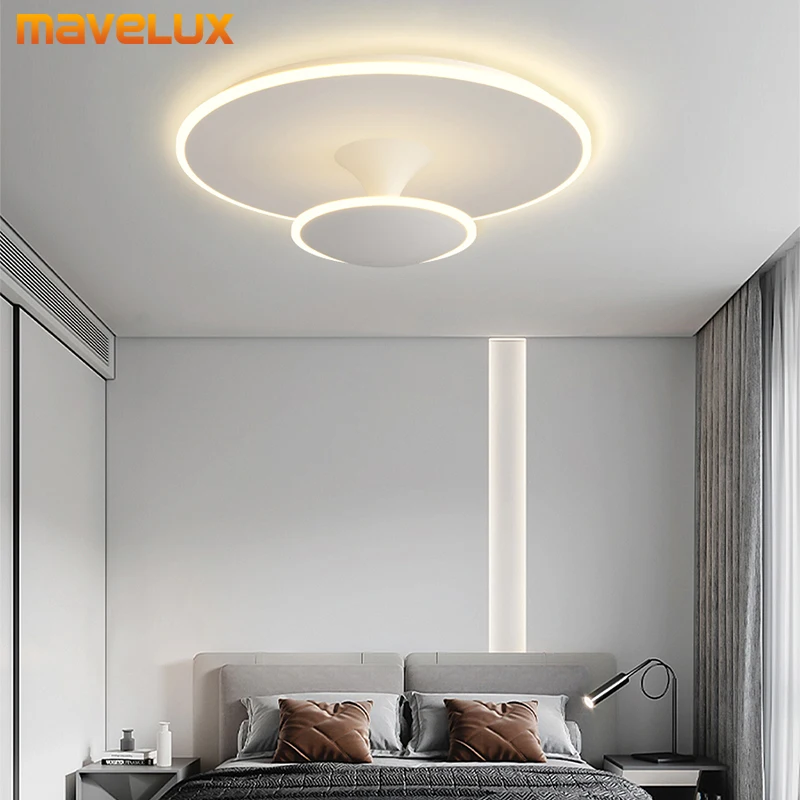 Mushroom Shape Cartoon Pendant Light Modern Ceiling Light Lamp For Bedroom Kids Room Children Indoor Lighting Design White AC