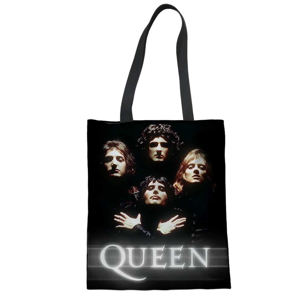 Женская холщовая ручная сумка-тоут сумка для покупок королевская Фредди