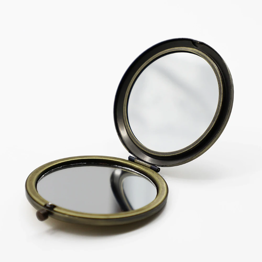 5 комплектов 58 мм металлический винтажный античный бронзовый круглый пустой