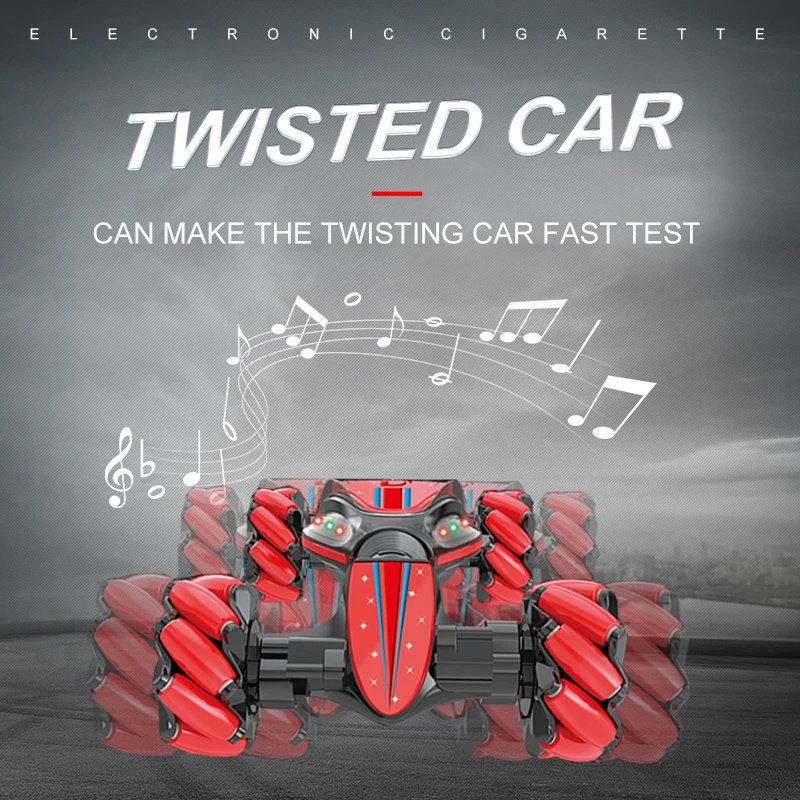 

Gesture Sensing Stunt Remote Control Car Children's Light Light Music Twisting Car Deformation Climbing Off-road Vehicle Toys
