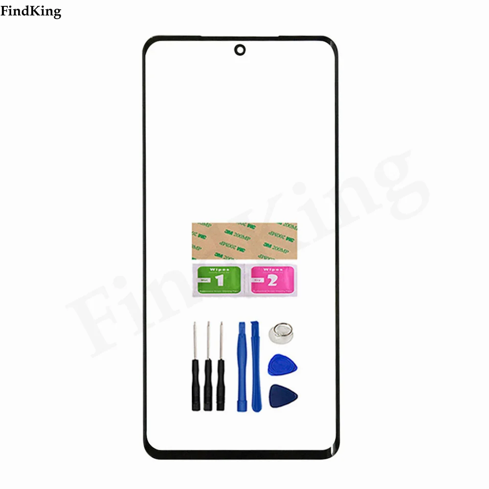 

High Quality Front Glass For Vivo X60 Pro Front Outer Glass Lens LCD Outer Glass Touch Screen Without Flex Cable For X 60 Pro