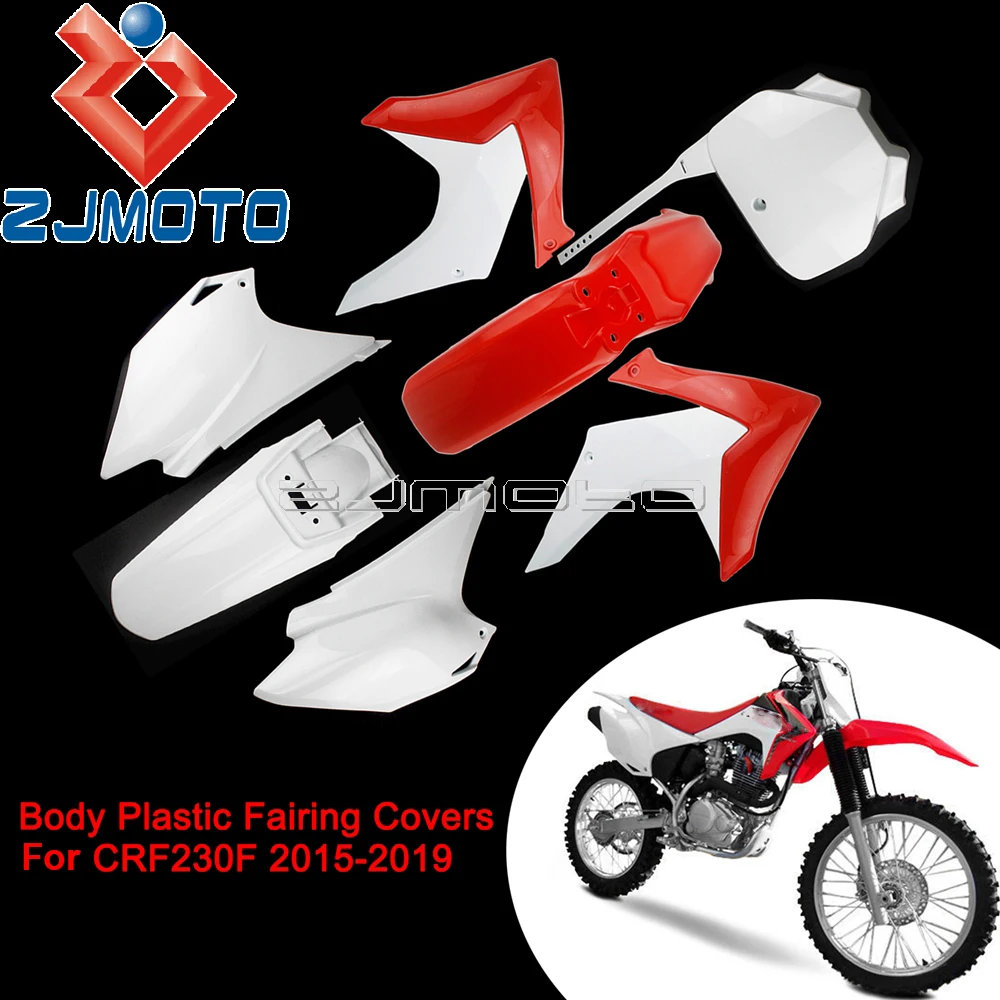 Замена пластмассы для грязевого велосипеда Honda CRF230F 2015 2019 обтекатель кузова