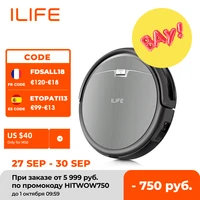 ilife a4s robot vacuum cleaner carpet hard floor large dustbinauto recharge household toolsapplicance