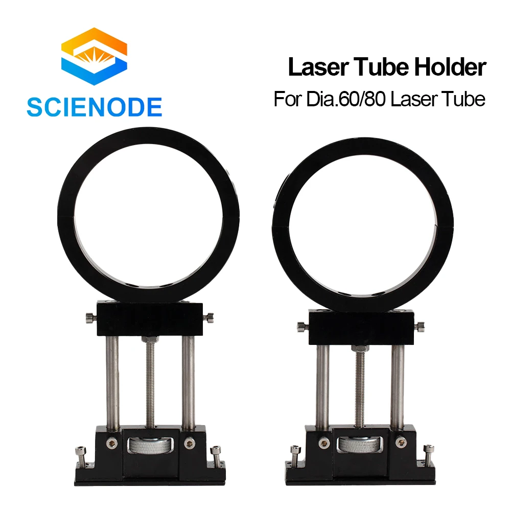 

Держатель Для Лазерной Co2 Трубки Scienode FS, держатель с креплением, диаметр 60/80 мм, для лазерных гравировальных станков