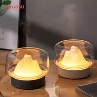 400ml ultrasonic aroma essential oil diffuser mountain view air humidifier with romantic night light mist maker for home
