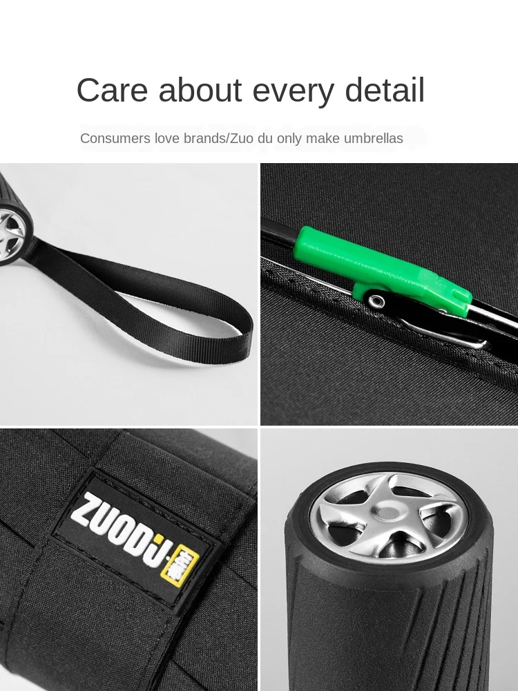 

German Automatic Umbrella Weatherproof Folding Umbrella Large Oversiz Sunny Umbrella Female Dual-use Umbrella Men Storm Nylon L