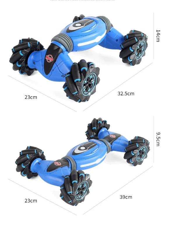 1:12 дистанционно управляемых трюков для автомобиля индукция жестов скручивание