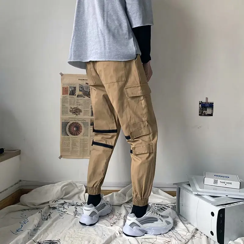

Hip Hip Pants Cargo Pant Streetwear Harajuku Jogger Sweatpant Cotton Trousers 2019