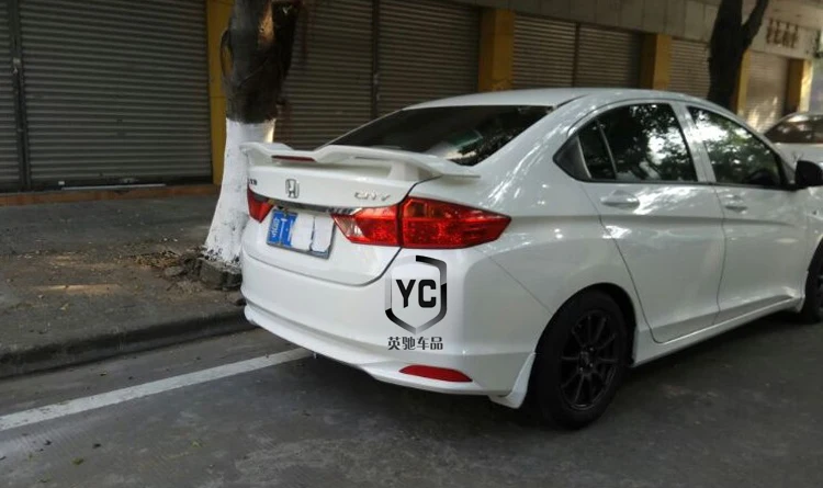 Спойлер для Honda City GT Style 2015 2016 2017 автомобильное украшение в виде хвостового крыла