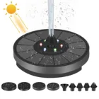 Насос на солнечной батарее для фонтана, садовый насос для воды и фонтана, с насадкой, аксессуары для украшения сада, Прямая поставка