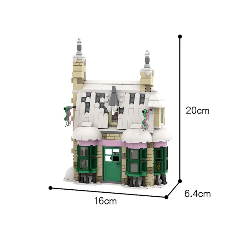 

Magic World Honey Dukes Sweet Shop Friend For Girls City Candy House Building Blocks Diy Assembly Bricks Toys Gift For Children