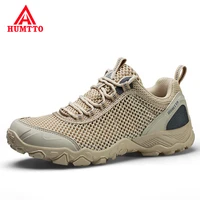 humtto summer hiking shoes outdoor walking sneakers for men climbing sport women mens shoes trekking hunting female mens shoes