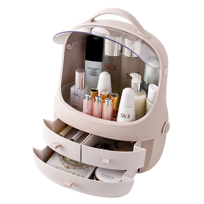 Косметическое и Ювелирное хранилище с пыленепроницаемой крышкой органайзер для