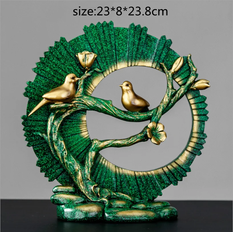 

European style couple deer decoration living room wine cabinet porch creative home decoration bedroom decoration crafts