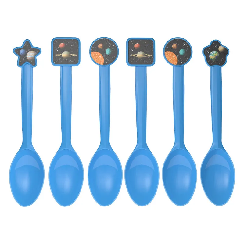 Space Planet Disposable Party Tableware Sets For Kids Birthday Party Decorations Universe Napkin Plate Cup Banner Party Supplies