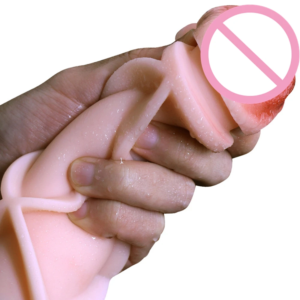 Секс игрушки для мужчин мужской мастурбатор чашка Силиконовая настоящая Вагина