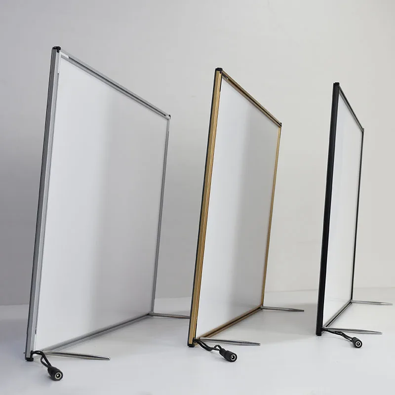 A3 портативный светодиодный постер для рекламы алюминиевый led Лидер продаж