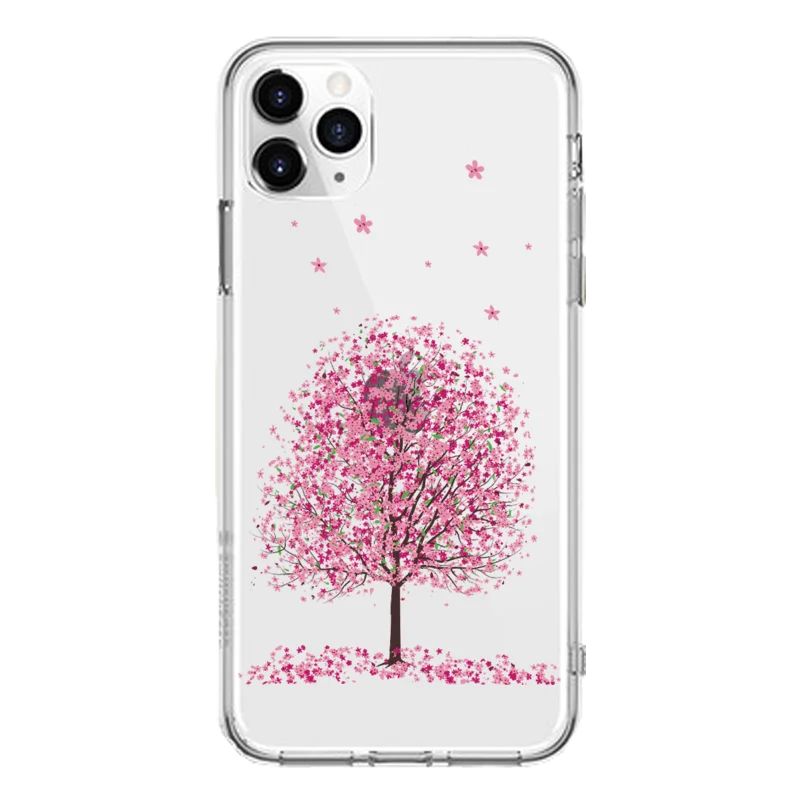 08 Мягкий силиконовый чехол для Apple iPhone 8 7 7Plus 6 6S 5S SE чехол s i Phone X XS Max XR 11Pro оболочка Рождественская елка снежинка - Цвет: 08