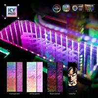 Infinity RGB Panel Infinite Stereo Case Lighting Plate Custom Decoration GPU Backplate LianLI Front Glass 12V 5V AURA MOD
