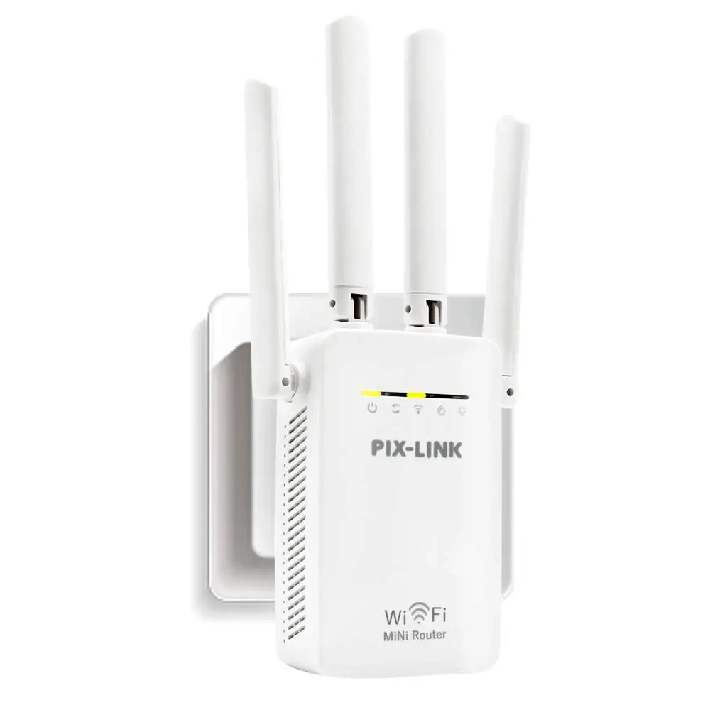 Беспроводной Wifi 300Mpbs простая настройка домашние роутеры с 4 внешними антеннами