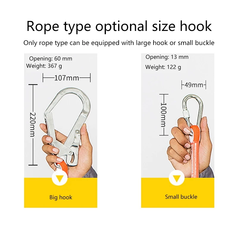 

Full Body Harness Climbing Harness Seraph Construction Harness with Side D Rings