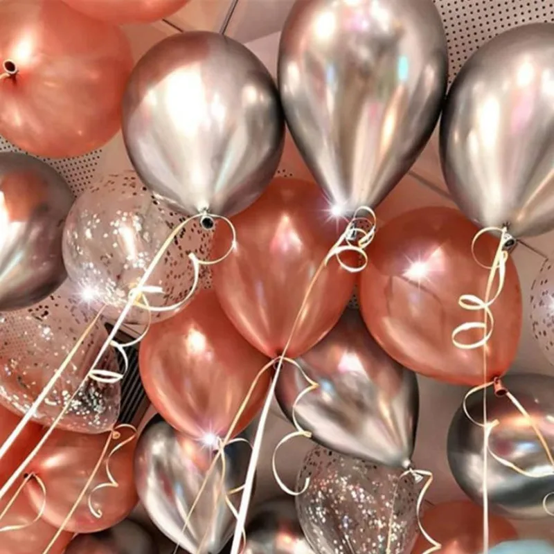 18 шт. 12 дюймовые блестящие гелиевые украшения|Воздушные шары и аксессуары| |