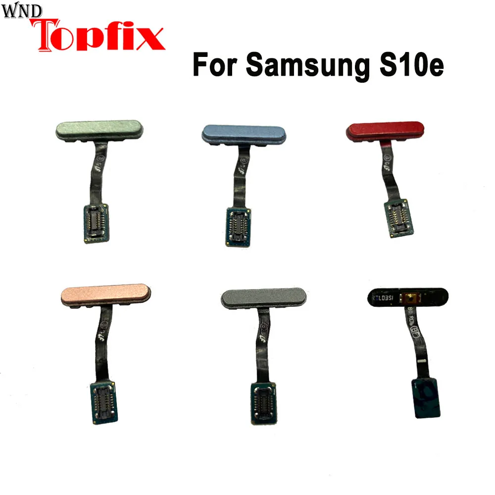 Сенсорный ID для Samsung Galaxy S10e Home Меню Кнопка гибкий кабель лента G970F/DS G970U запасные