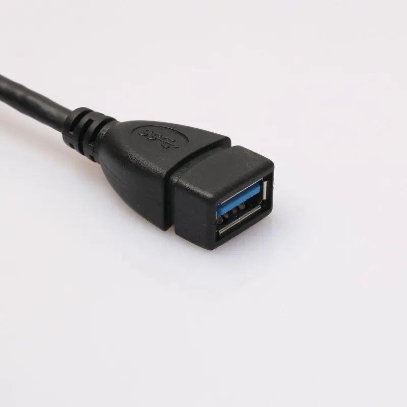 1 шт. 480 Мбит/с USB 3,0 Прямоугольный удлинитель 90 градусов адаптер «Папа-мама» шнур USB кабели высокое качество