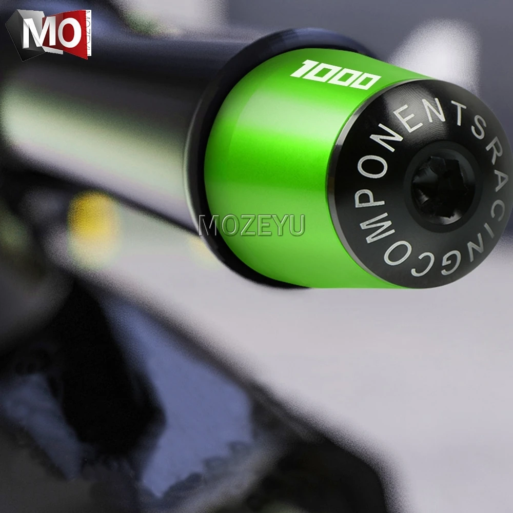 Motorcycle 7/8&quot 22MM Handlebar Hand Grips Handle Bar End Slider Cap Plug For KAWASAKI Z1000SX Z1000 Z 1000 SX 2011-2018 2017 |