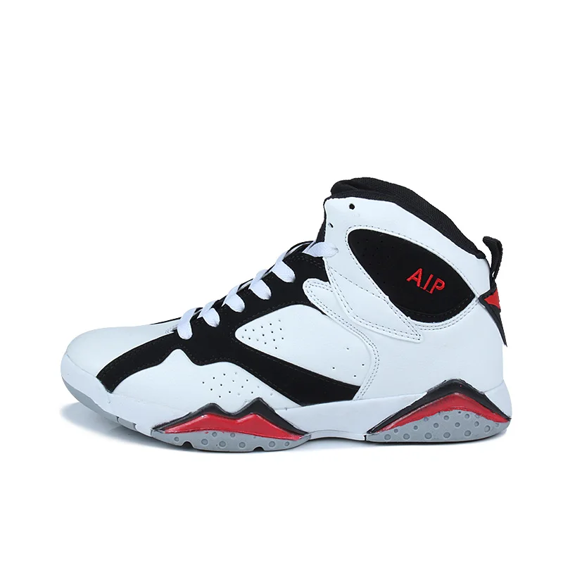 Новинка, мужские высокие баскетбольные кроссовки Jordan Kyrie 4, Мужские дышащие баскетбольные кроссовки, нескользящие спортивные уличные мужские спортивные кроссовки - Цвет: Белый