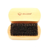 bluezoo mens care oval log color building blocks black pig zongzi fur animal fur beard beard brush gift for father