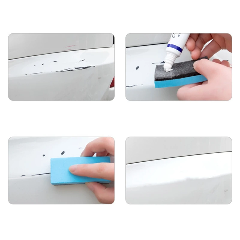 Автомобильный ремонтный полировочным воском комплект губок Крем Воск средство