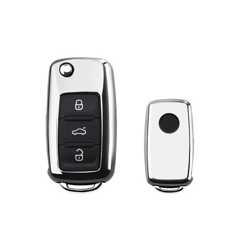 

Car Key Case For Volkswagen VW Passat Golf Jetta Bora Polo Sagitar Tiguan Auto Key Bag Cover Protector