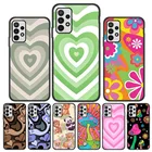 Чехол в форме сердца для Samsung A50, мягкий силиконовый чехол A51, A71, A21S, A32, A52, A72, A52S, A02, чехол для Samsung S21, Ultra, S20, FE Plus, чехол